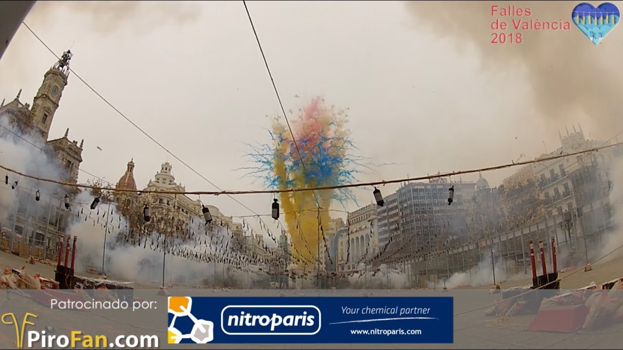 Pirotecnia Vulcano - Mascletà 3 de Marzo Fallas 2018