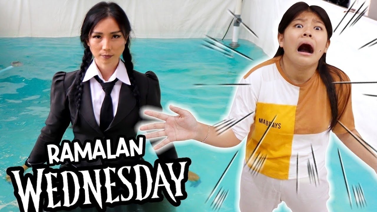 CHIARA JATUH BERDARAH & MAT1 ? RAMALAN WEDNESDAY DI KOLAM RENANG ! Drama Lucu | CnX Adventurers