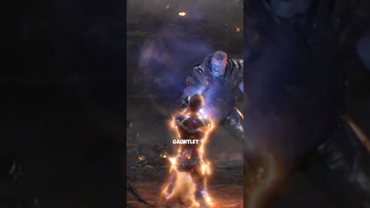 Captain Marvel Absorbs the Infinite Stones Power to fight Thanos | Avengers Endgame #mcu #avengers