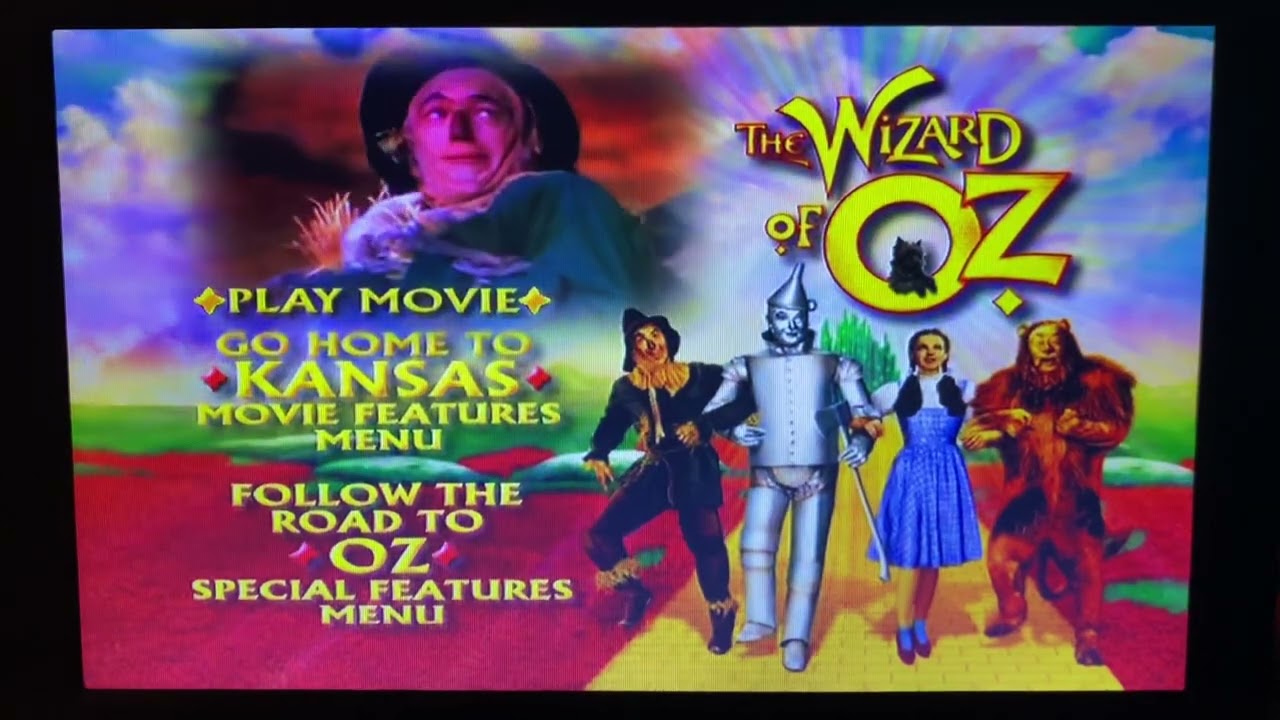 Opening to The Wizard Of Oz 1999 DVD (Main Menu)
