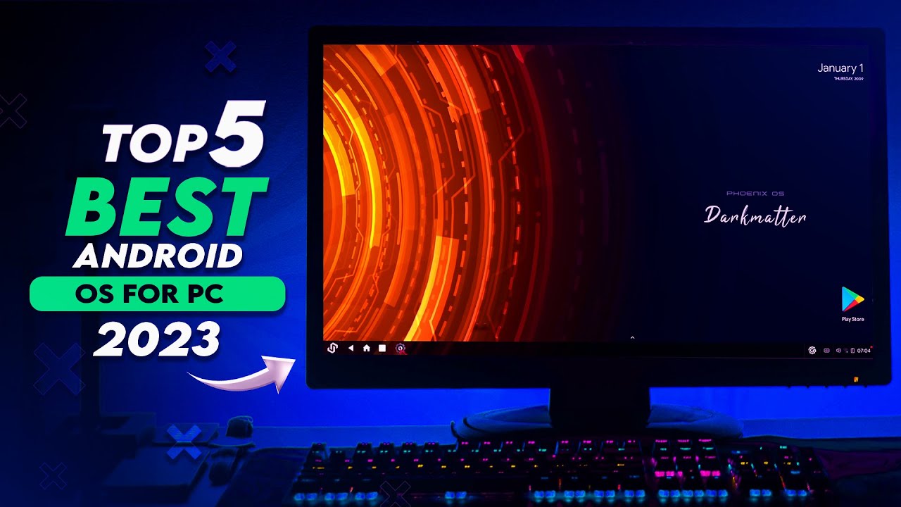 Top 5 Best Android OS for Low End Pc And Laptops 2023