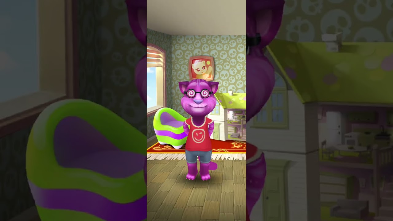 Getting on level 100 in my talking tom part 5