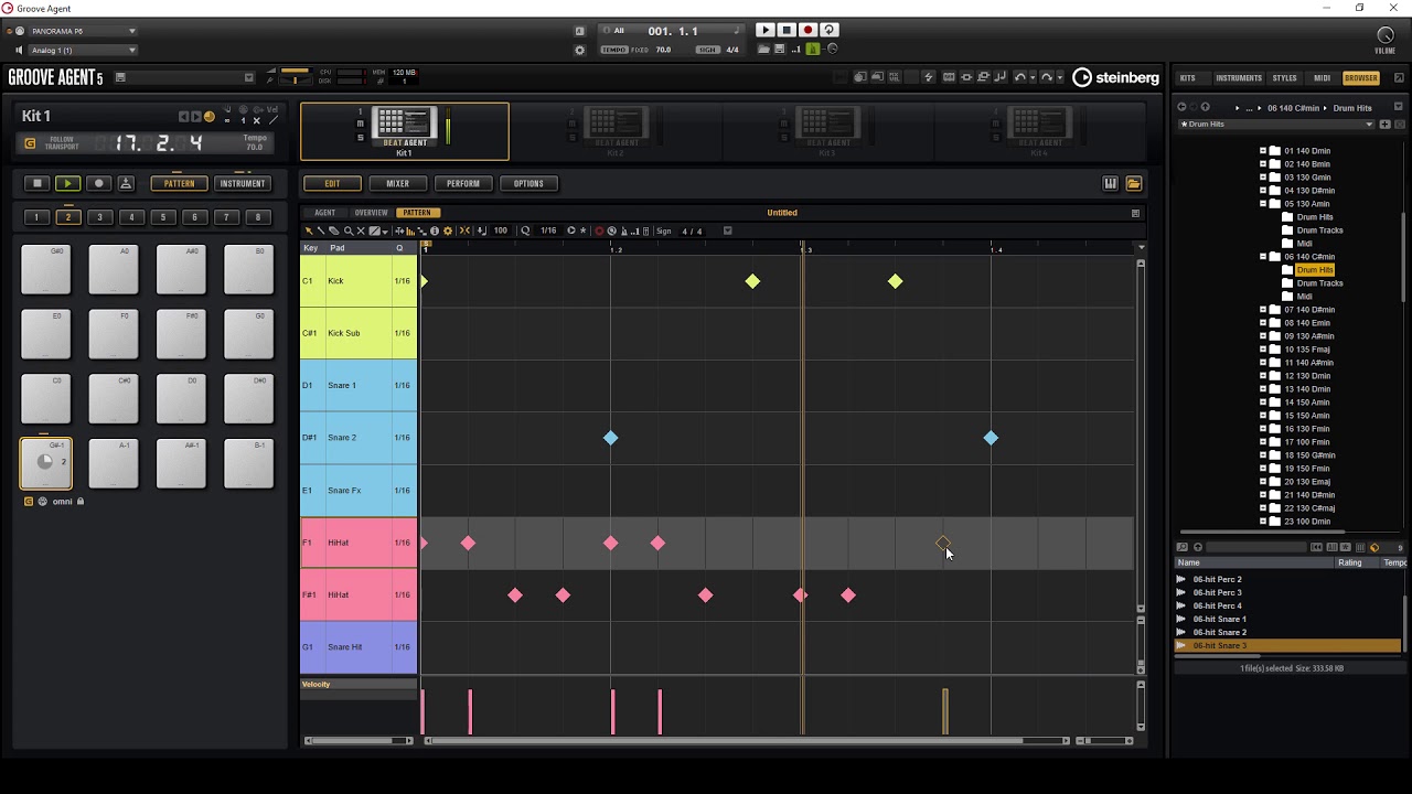 ( Groove Agent 5 ) كيف تشتغل وتركب ايقاع ونظرة أولية على