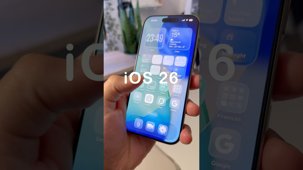 C&oacute;mo personalizar tu iPhone en iOS 26