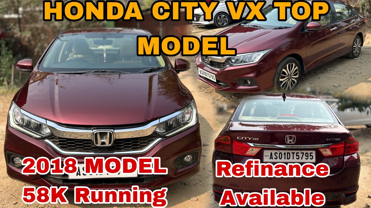 HONDA CITY VX SUNROOF MODEL FULL REVIEW || #usedcar #forsale #thecarzoneguwahati 