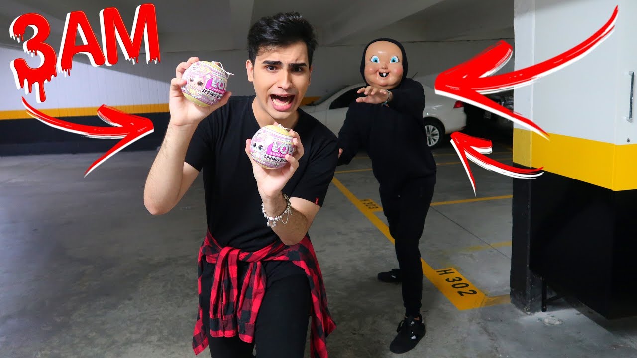 NUNCA ABRA BONECA LOL  EDIÇÃO LIMITADA DE PÁSCOA ÁS 3 DA MANHÃ BAD BABY APARECEU!