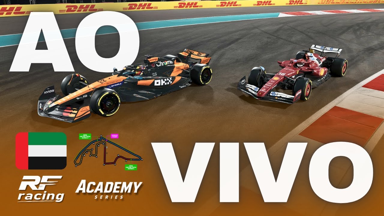 🔴 F1 25 - ABU DHABI 🇦🇪 - YAS MARINA | RFR LEAGUE - GRID ACADEMY (4&ordf; DIVIS&Atilde;O) - ETAPA 7 | TEMPORADA 4