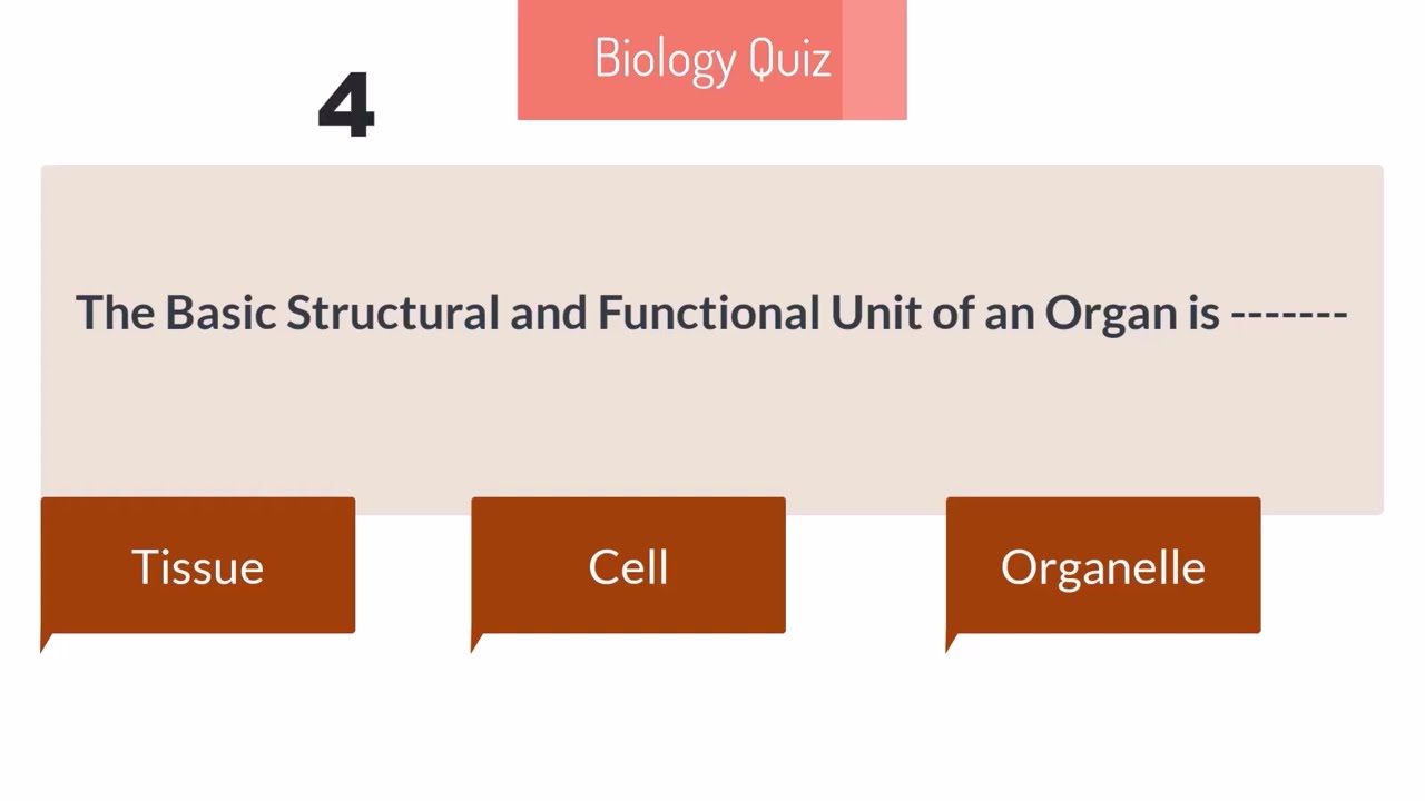 Biology Rapid Fire Quiz 🔥 | Test Yourself in 4 Minutes!