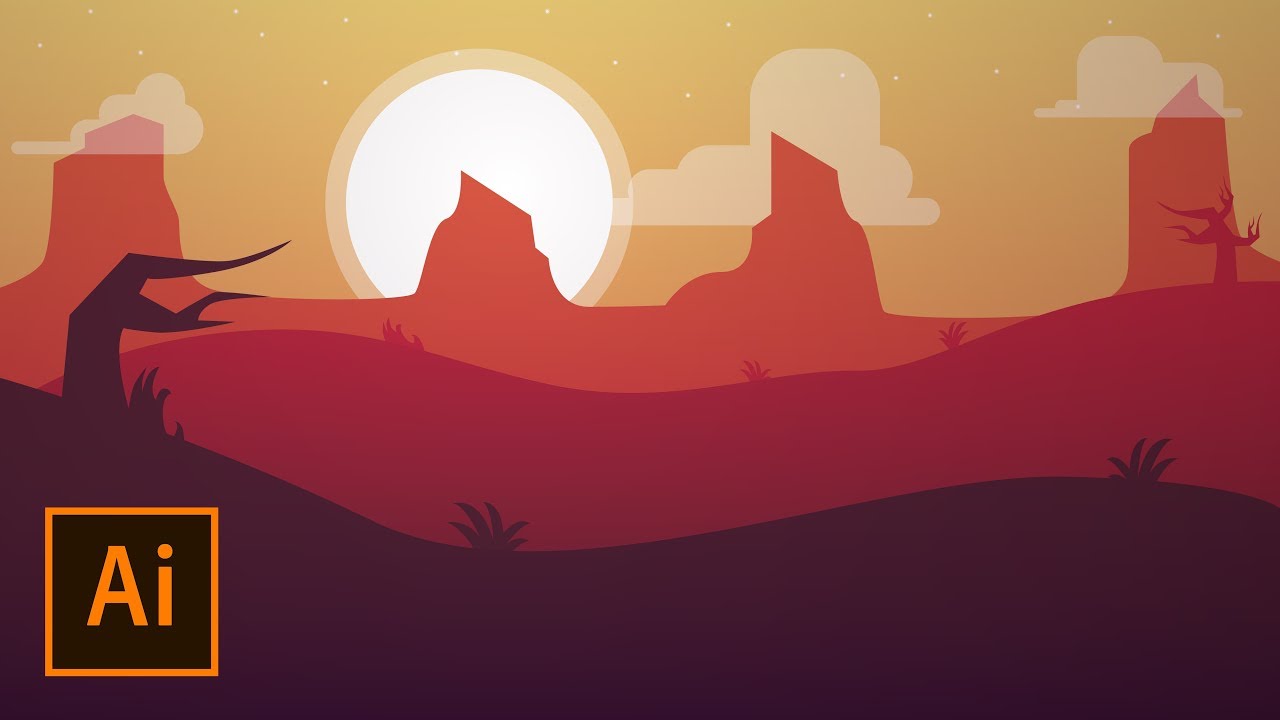 Wallpaper | illustrator quick tutorial