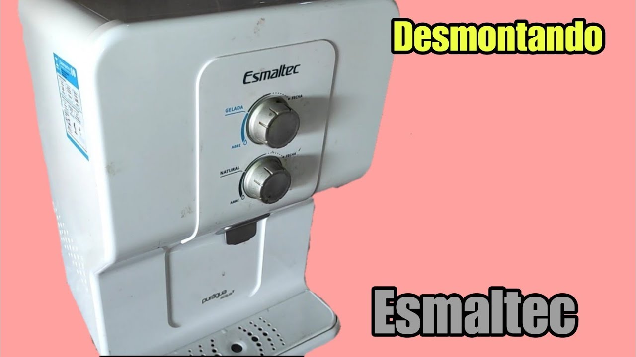 Como desmontar o bebedouro Esmaltec