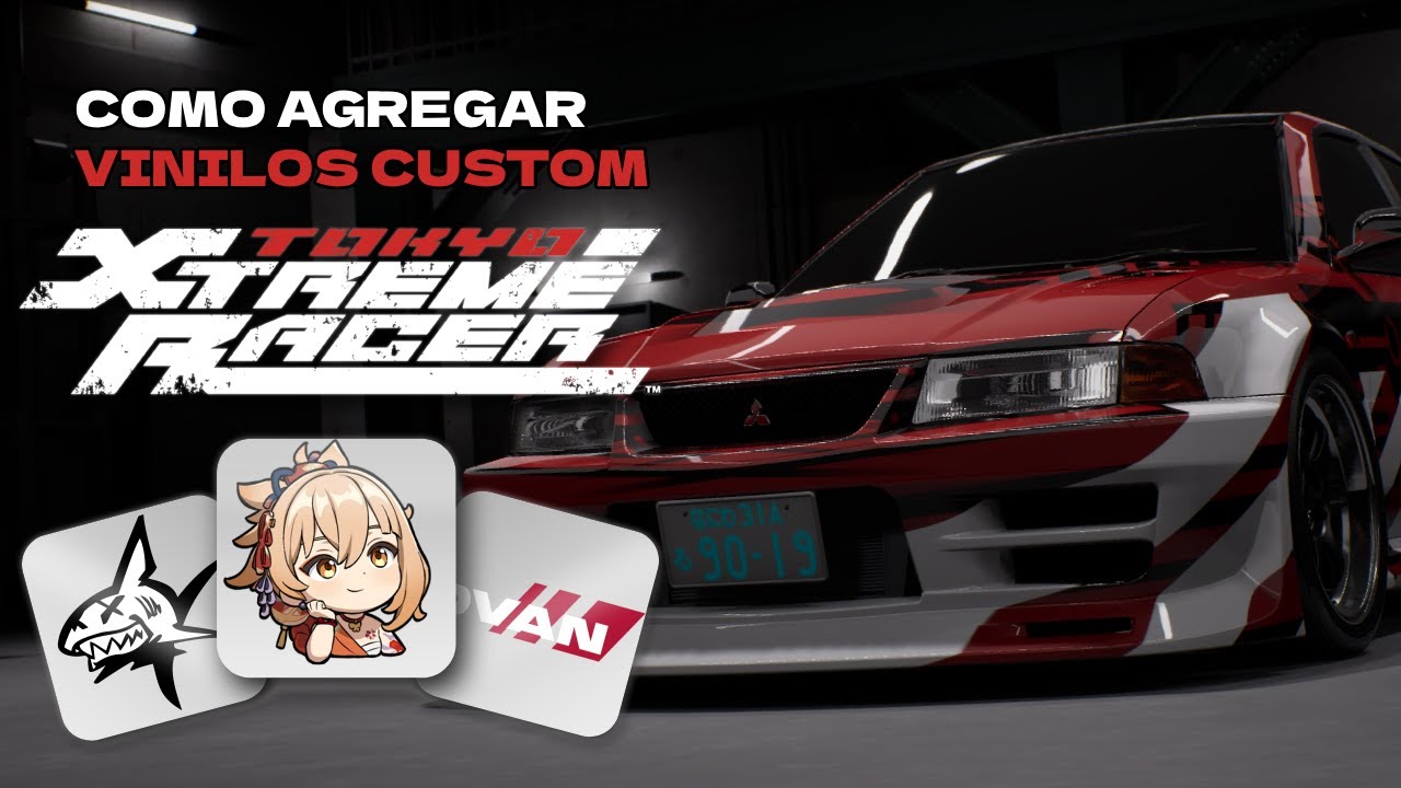 Como agregar VINILOS CUSTOM en Tokyo Xtreme Racer [Español]