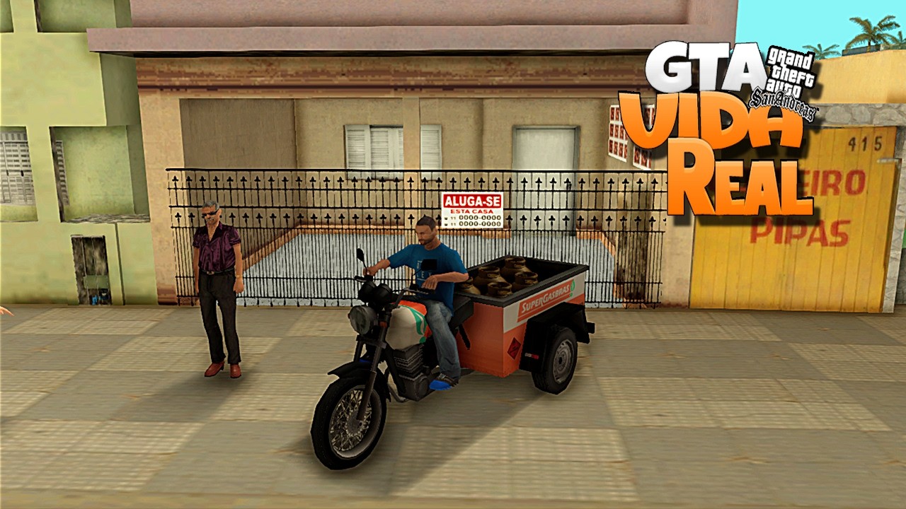 GTA SA: VIDA REAL - MONTEI UM MEU PRIMEIRO NEGÓCIO! EP.09