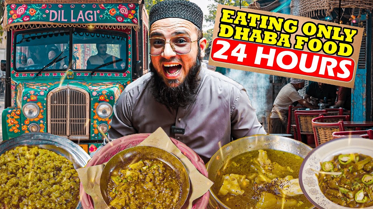 I&nbsp;ATE&nbsp;ONLY DHABAY KA KHANA FOR 24 HOURS | DHABA FOOD ON HIGHWAY | A GUIDE TO FIND BEST FOOD