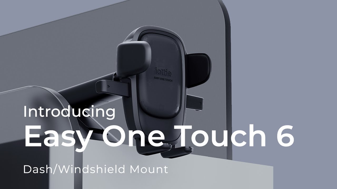 Introducing the Easy One Touch 6 Dash & Windshield Mount!