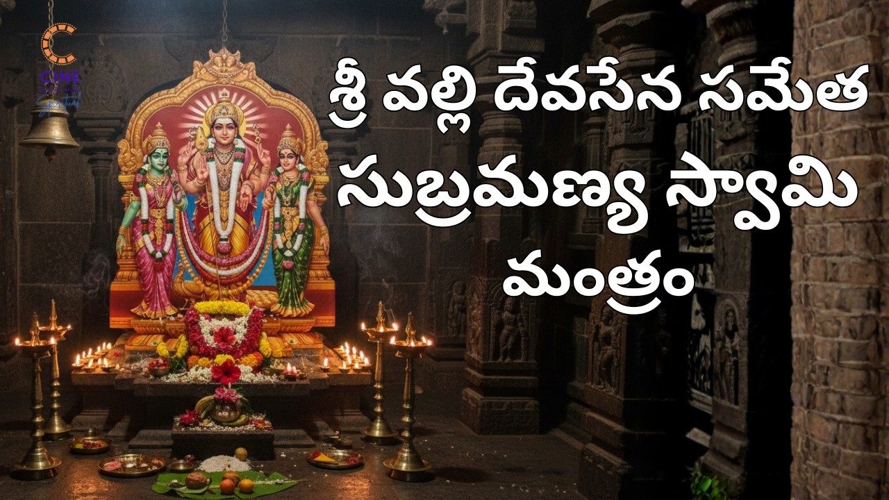 Om Sri Valli Devasena Sametha Lord SubramanyaTelugu Devotional Mantra