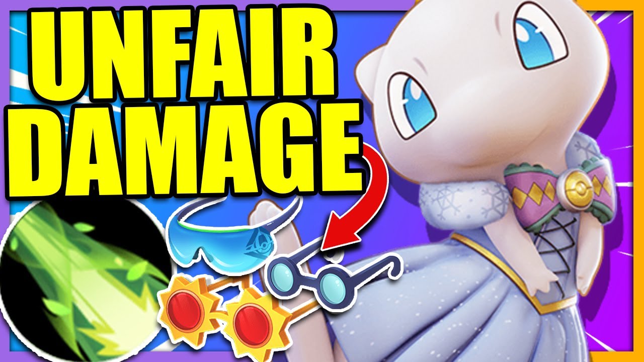 Best Pro Players are using this Mew Build!! Best Lane Attacker | Pokemon Unite