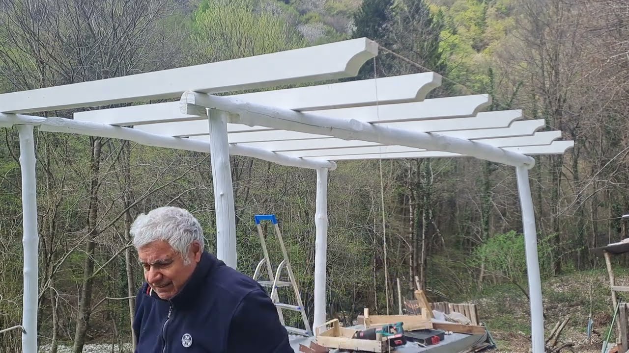 #Pergolato,  preparo terreno - Pergola, i prepare the garden soil