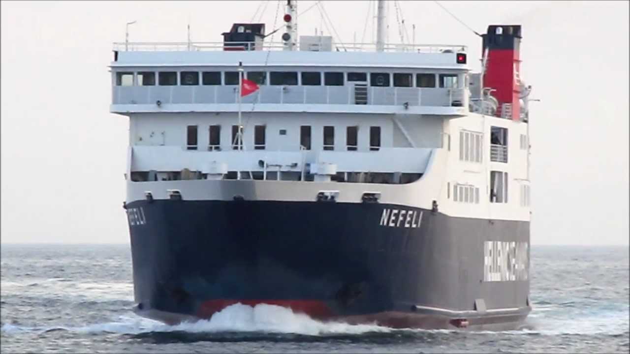 Nefeli Arrival At Piraeus Port