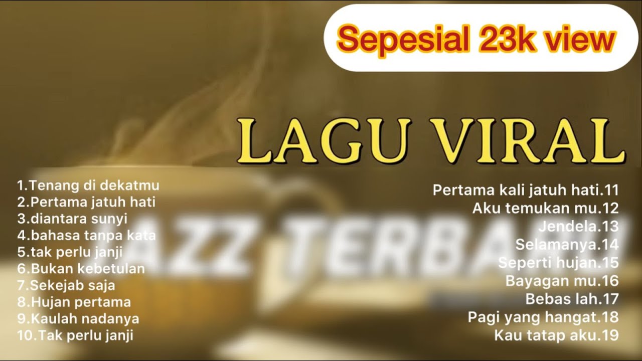 &ldquo;Lagu Jazz Indonesia Terbaru 2025 &ndash; Musik Santai Malam Hari | Smooth Jazz Cafe Vibes&rdquo; viral jazz