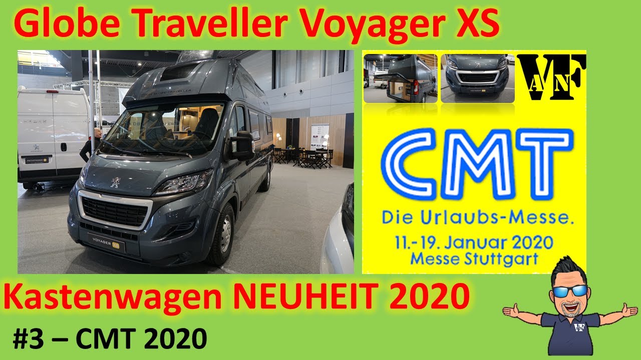 Globe Traveller Voyager XS | Kastenwagen Neuheiten | CMT 2020