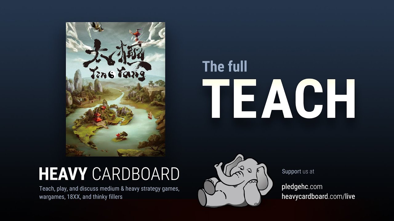 How to Play only - Yin Yang How to Play by Heavy Cardboard