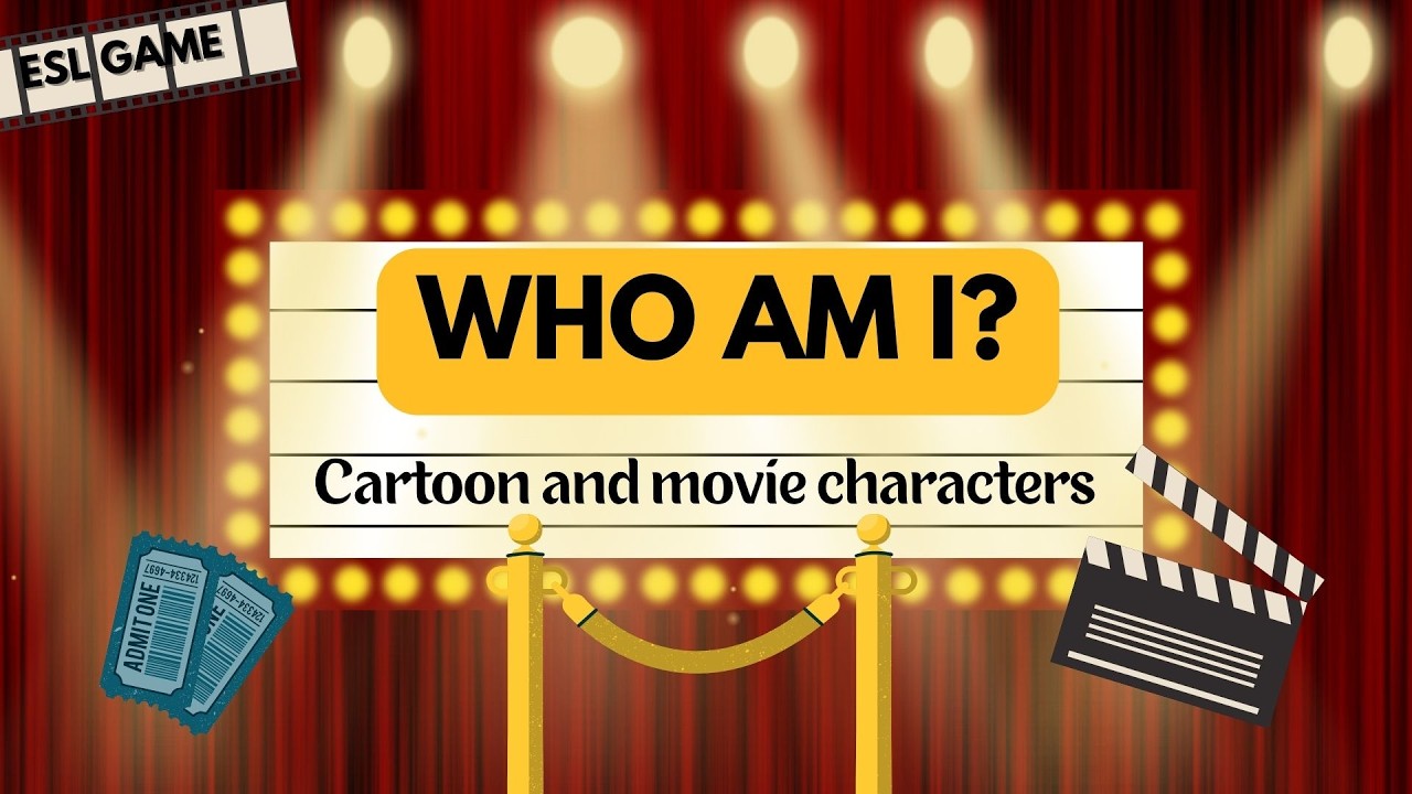 Who am I? | Guess who | Cartoon and movie characters v. 2