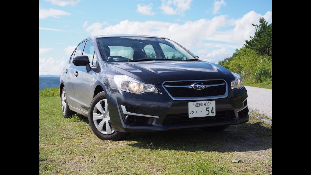 【傑作】スバルインプレッサG4　試乗レビュー 　SUBARU Impreza G4