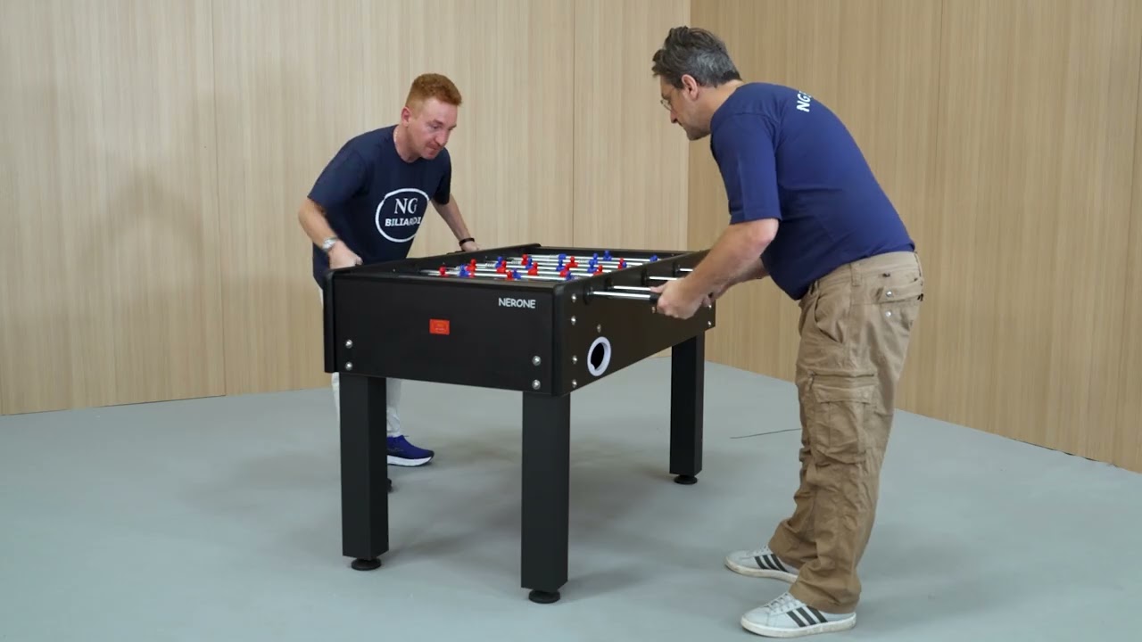 Calcio Balilla NERONE – Biliardino Professionale Outdoor con Aste Telescopiche - NG Biliardi