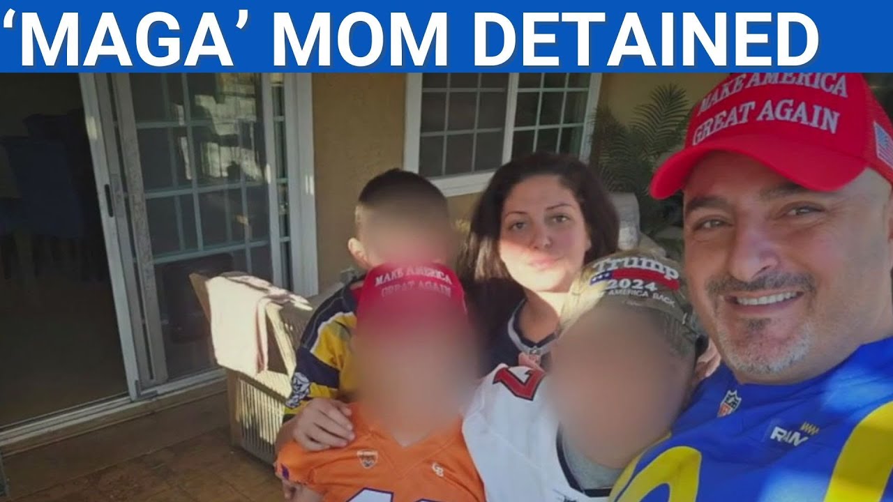 'MAGA' mom detained by ICE; Her husband says he'll still support Trump | FOX 11 LA