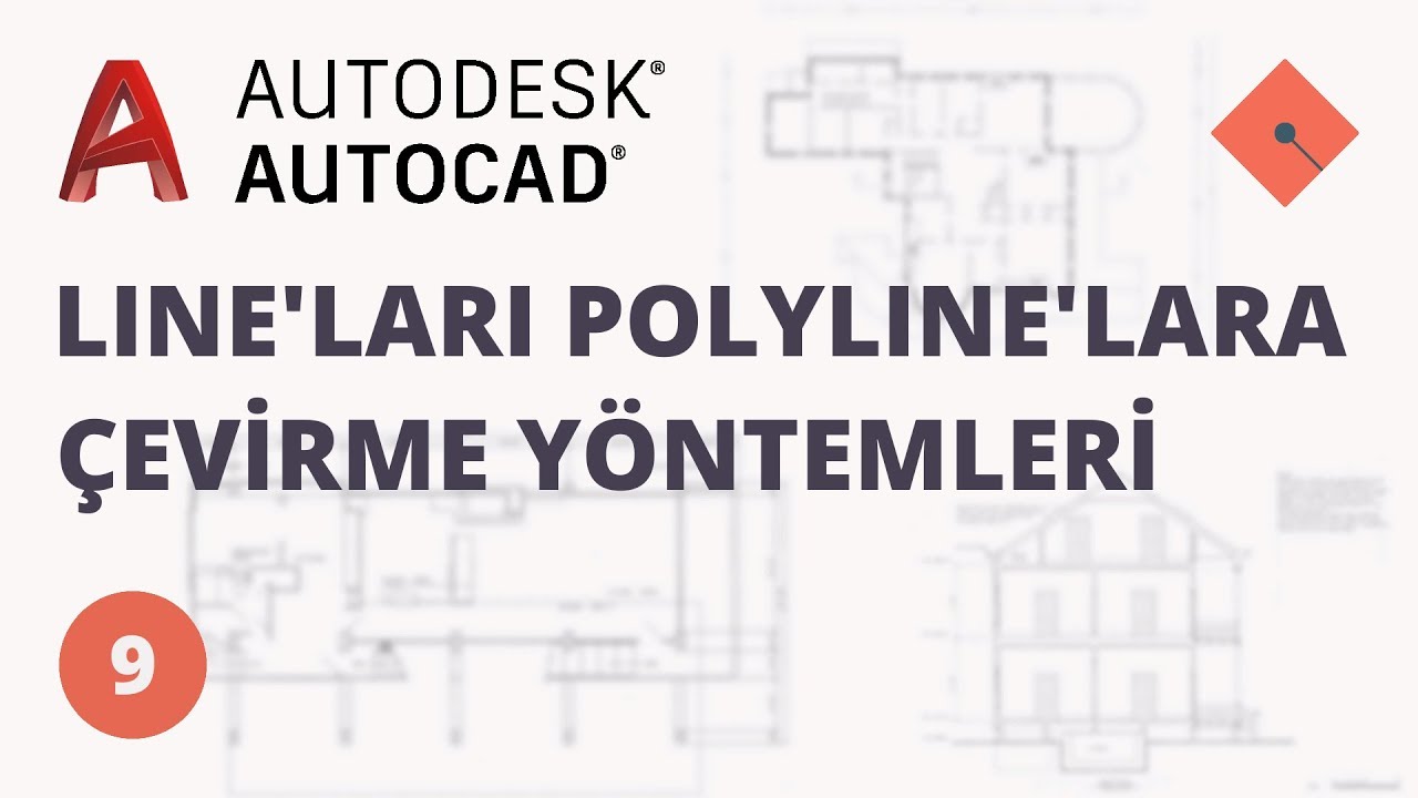 AutoCAD Dersleri #9 | Line'ları Polyline'lara Çevirme Yöntemleri