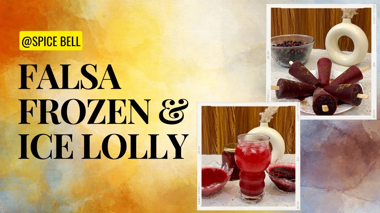 How to store/preserve Falsa & Falsa Ice Lolly | Falsa Popsicle | Falsa sharbat  फालसा by Spice bell