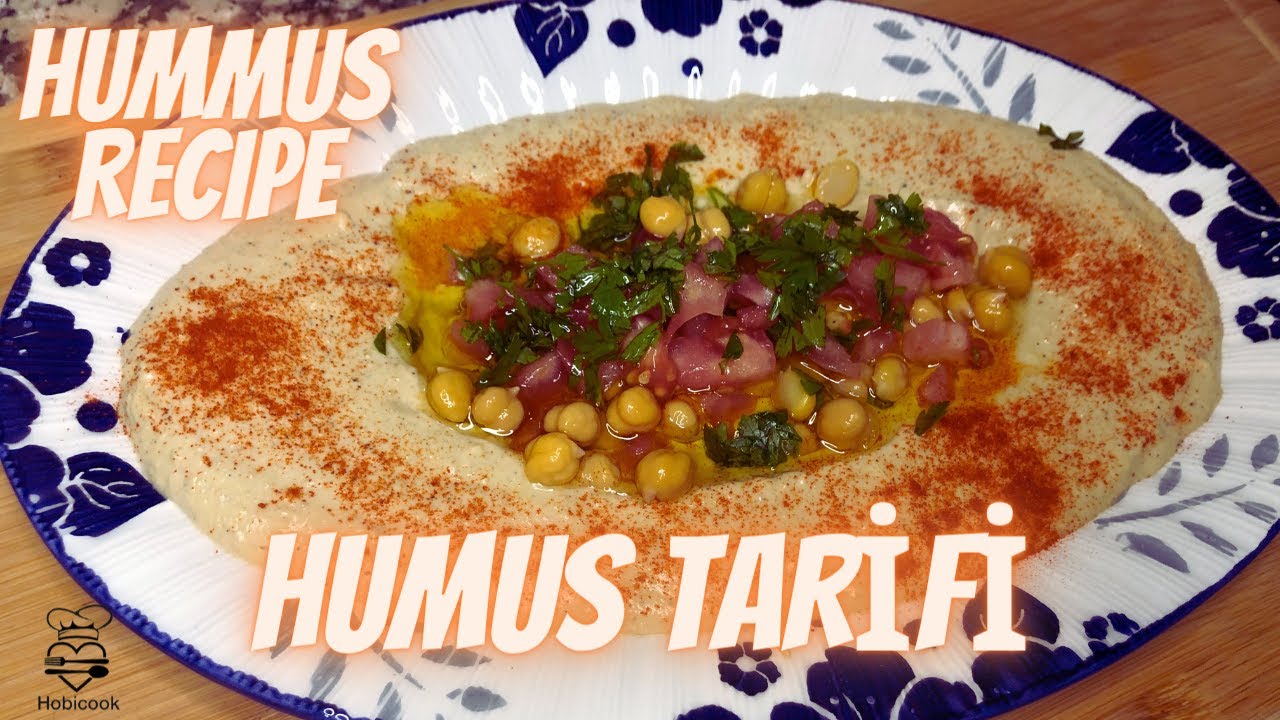 En Kolay Humus Tarifi #hobicook #hummus #pratikhumus