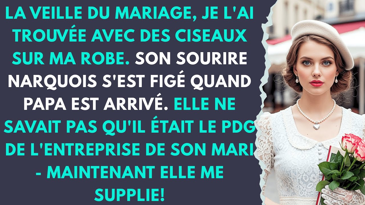 Belle-sœur a détruit ma robe de mariée - mais elle ignorait qui était mon père...