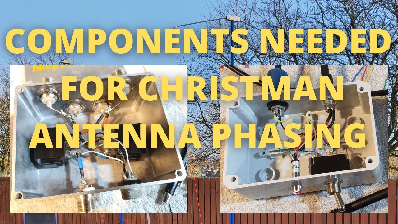 What components do you need to make a Phased Vertical Antennas?