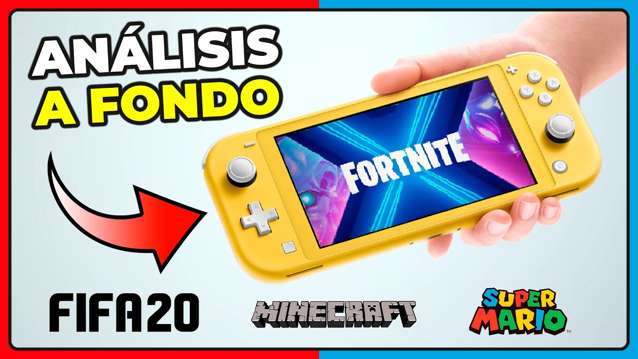 Análisis NINTENDO SWITCH LITE 🤨 Jugamos Mario, Fortnite y FIFA
