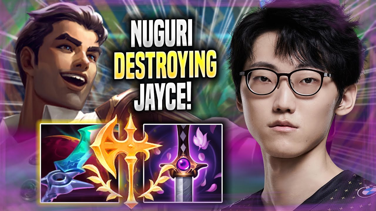 NUGURI DESTROYING WITH JAYCE! - Nuguri Plays Jayce TOP vs Irelia! | Season 2022