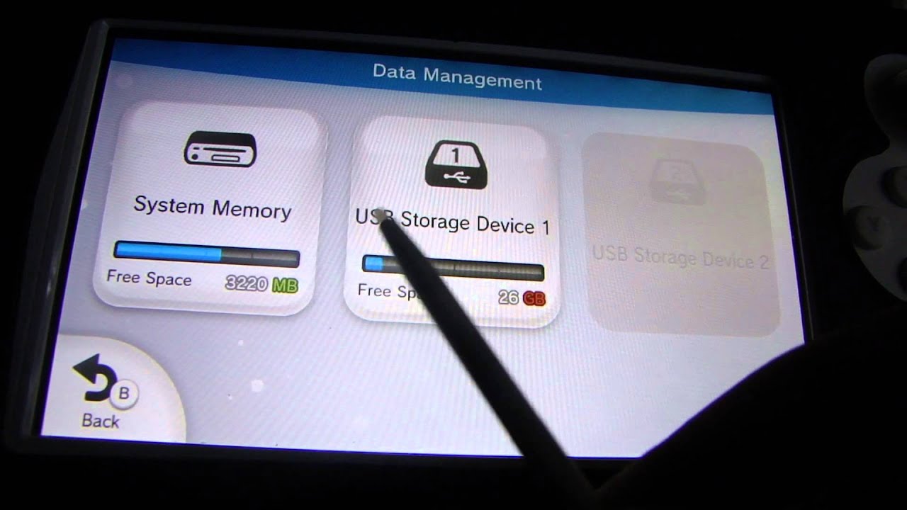 Wii U SD Cards Thumb Drives External Storage Options