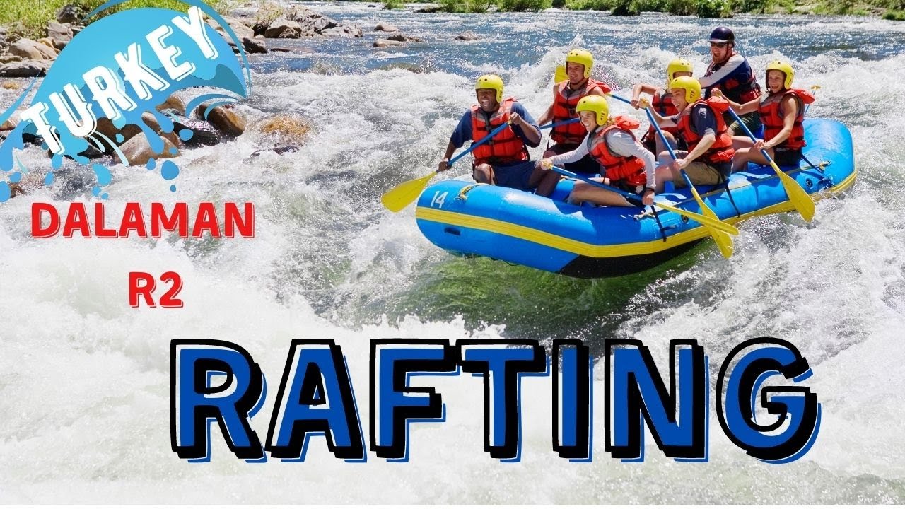 Rafting  down the Dalaman River in Turkey  with Elena Lavru . Dalaman R2 . Turkey