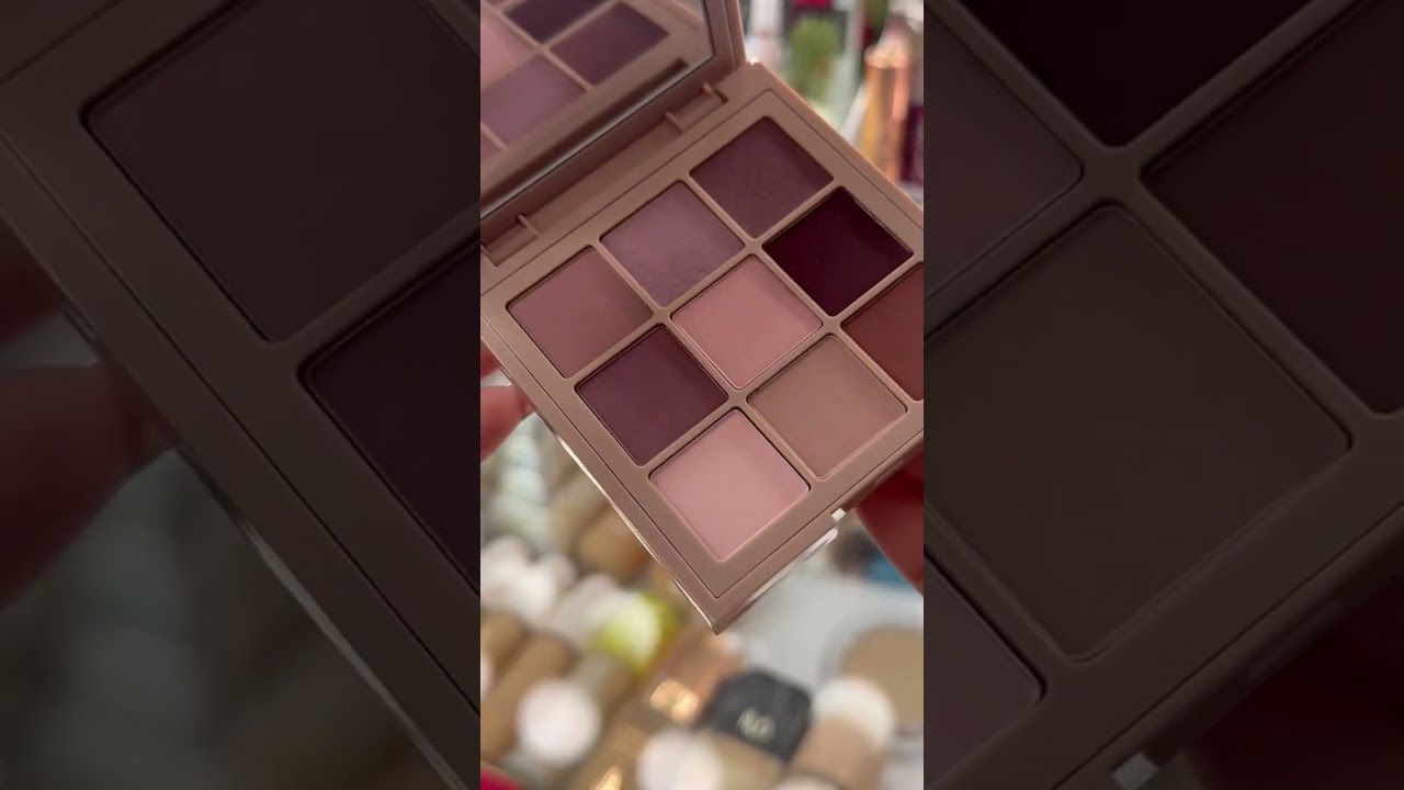 Cool Matte Obsessions Eyeshadow Palette #makeup #beauty #glam #swatches #eyeshadow  #hudabeauty