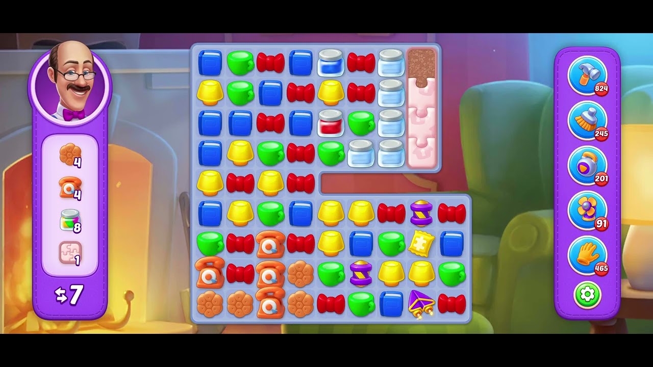 Homescapes Level 19581 -- No cheats