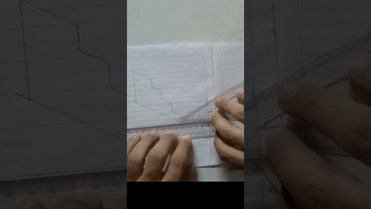 رسم درج بطريقة الأيزومتريك