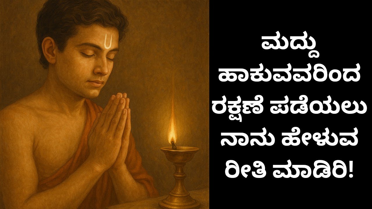 ಮದ್ದು ಹಾಕುವವರಿಂದ ರಕ್ಷಣೆ ಪಡೆಯಲು ಈ ಒಂದು ಸಣ್ಣ ತಂತ್ರ ಮಾಡಿ##