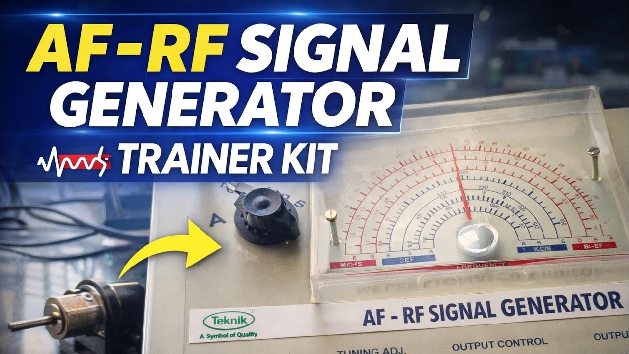 AF - RF Signal Generator #electricalindia #electrical #kishlay @kishlay_patel 
