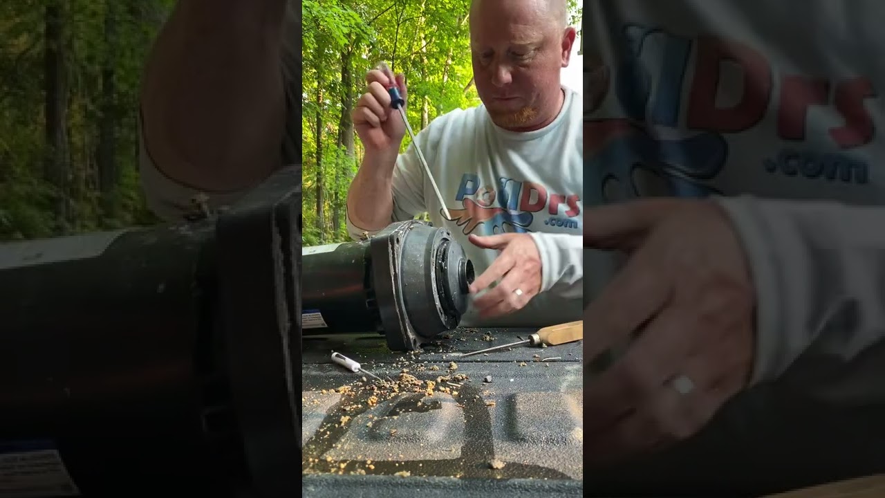 How to clean a pool pump impeller
