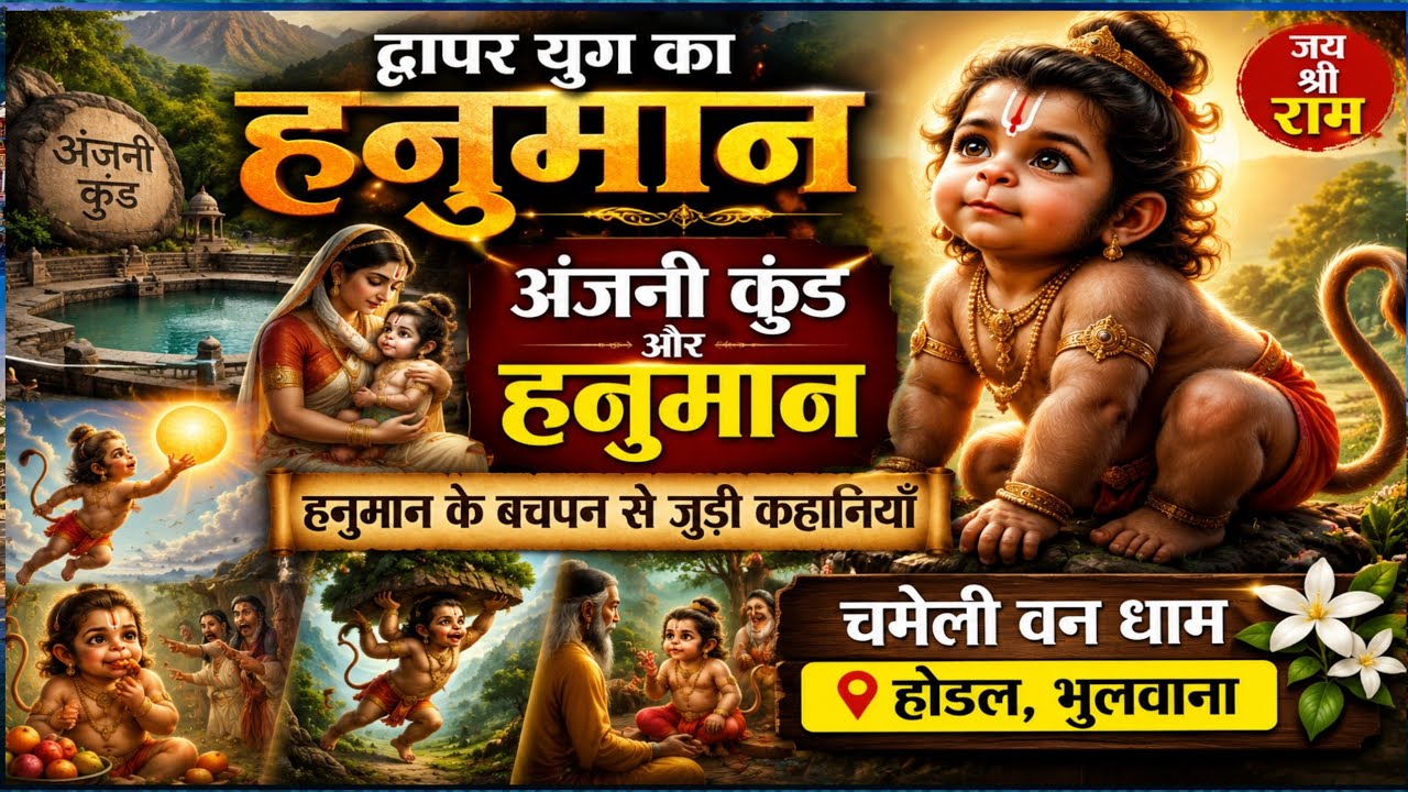 Swayambhu# Hanuman ji Chamelivan Dham
