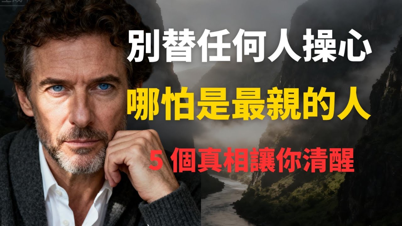 別替任何人操心，哪怕是最親的人.這 5 個真相和原因讓你清醒。