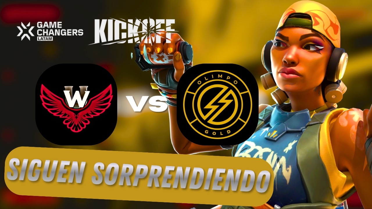REACCION a University War vs Olimpo Gold | VCT GameChangers Latam KICKOFF | Dia 3 | 1rchrd