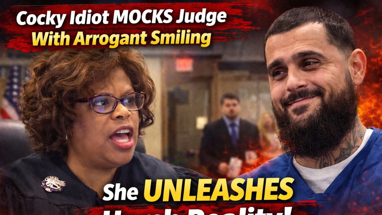 Arrogant Man Laughs at the Judge — Her Response Leaves Him Speechless!