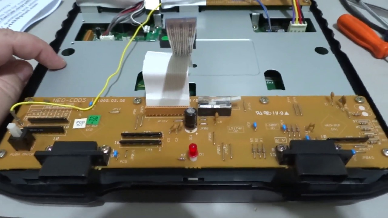 NeoGeo CD SD Loader test by Macck
