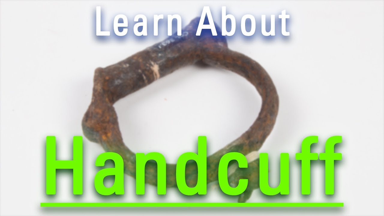 How to Say Handcuff in English? | How Does Handcuff Look? | What is Handcuff?
